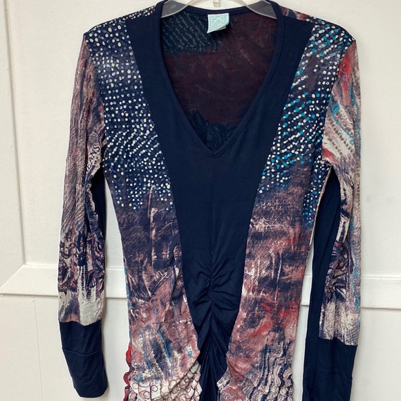 Legatte Jeans Made in Italy 🇮🇹 Beautiful Stretch Dress Never Used - Picture 2 of 11